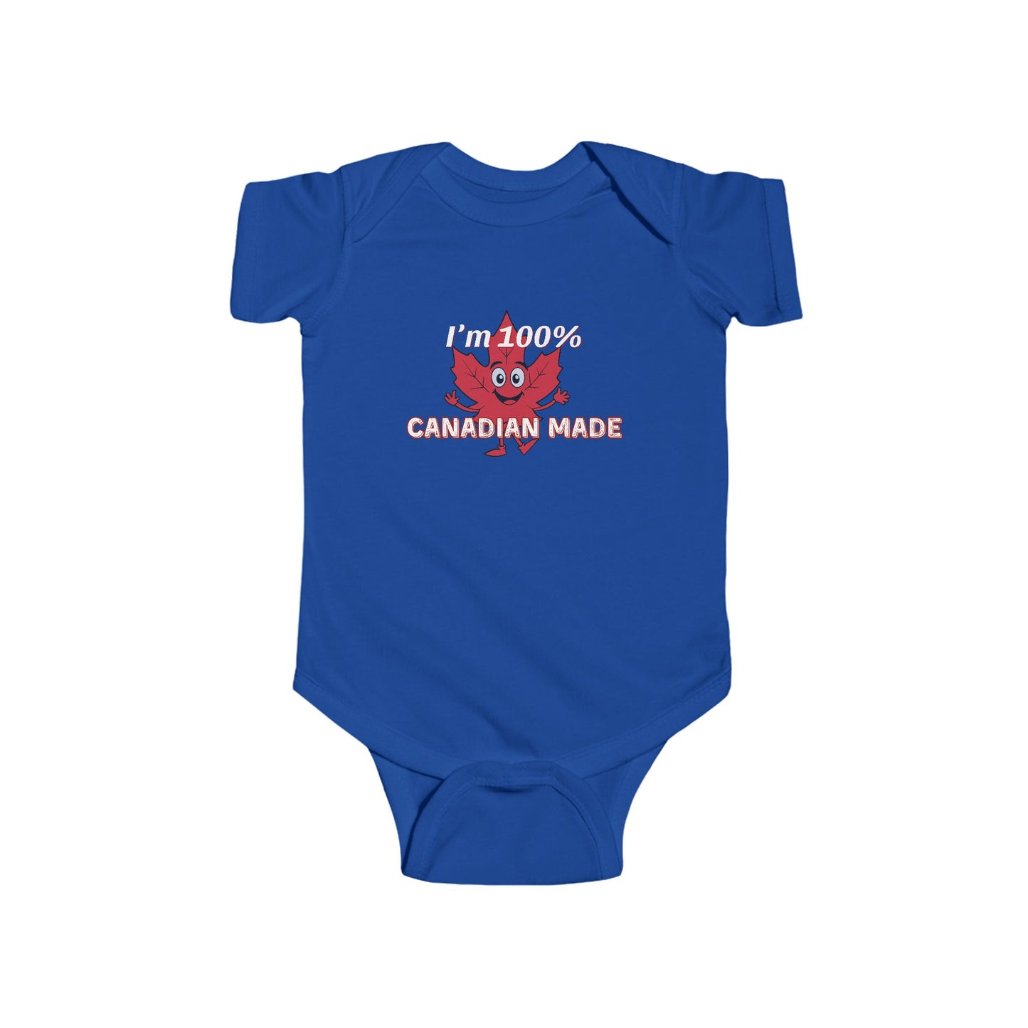 100% Canadian Made Infant Bodysuit