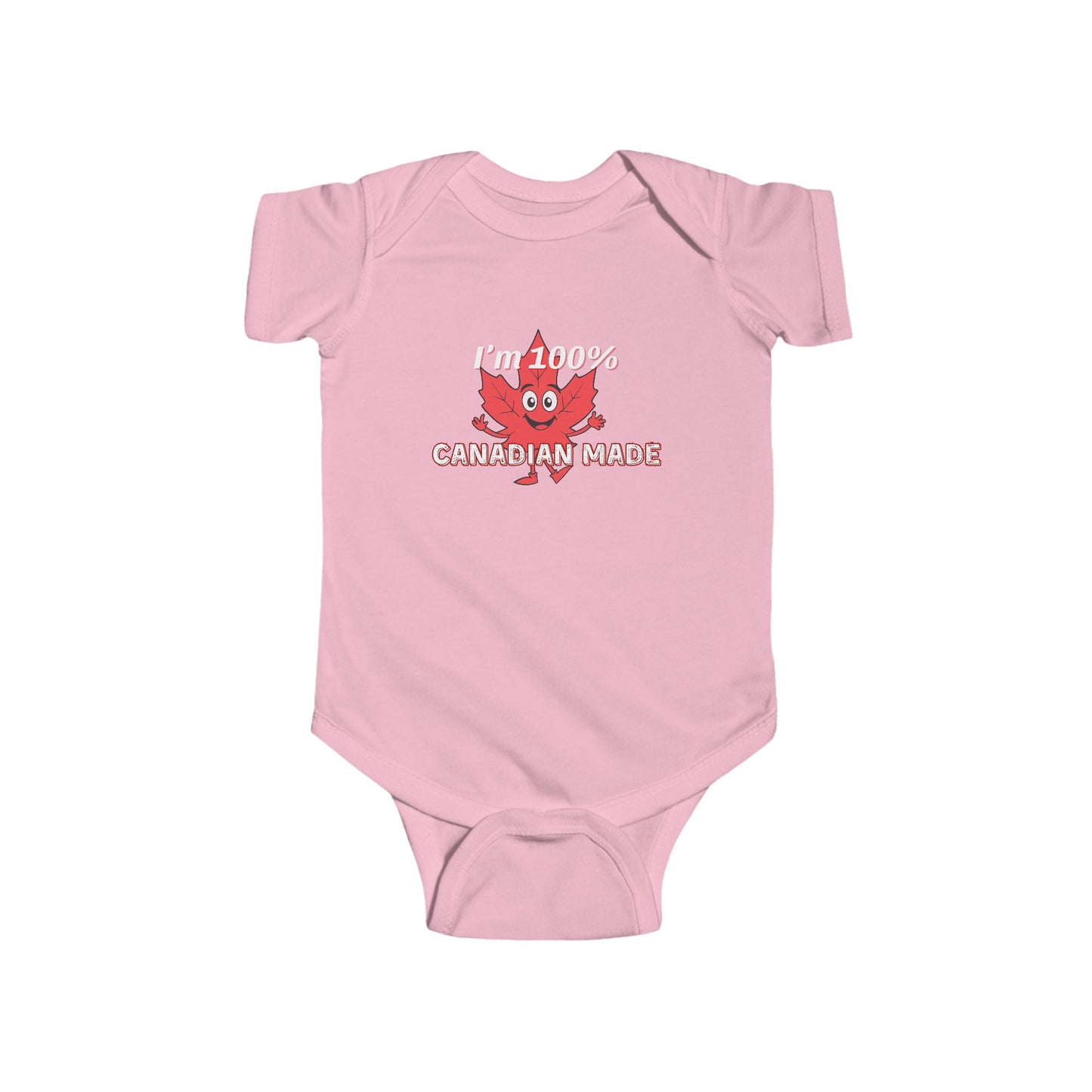 100% Canadian Made Infant Bodysuit