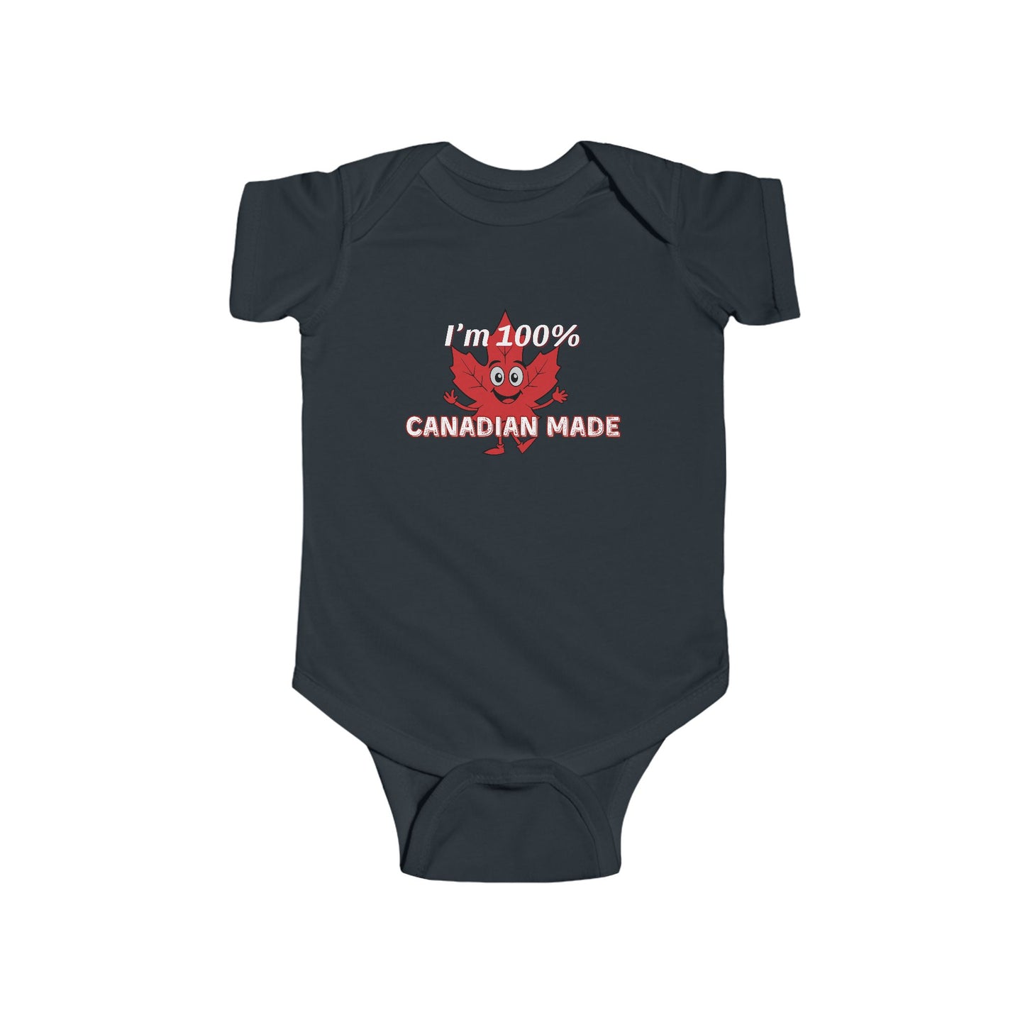 100% Canadian Made Infant Bodysuit