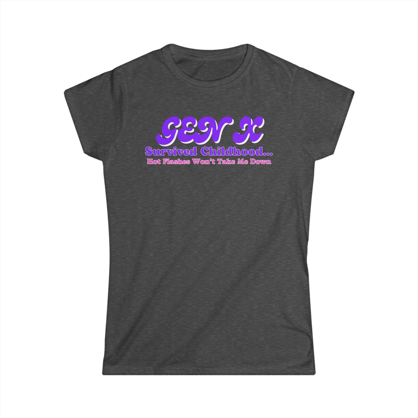 Survived Childhood DarkTee - Fitted Tee