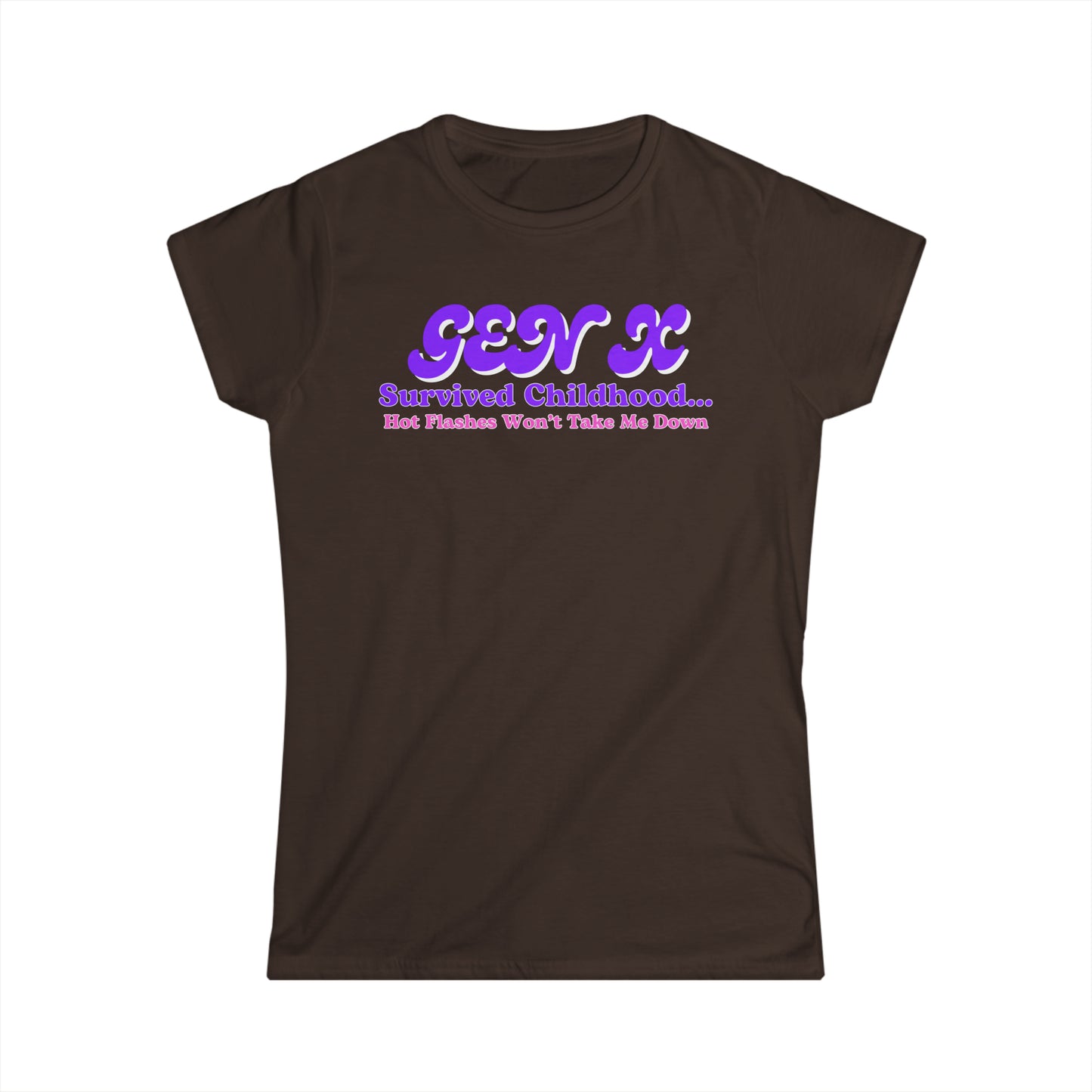 Survived Childhood DarkTee - Fitted Tee