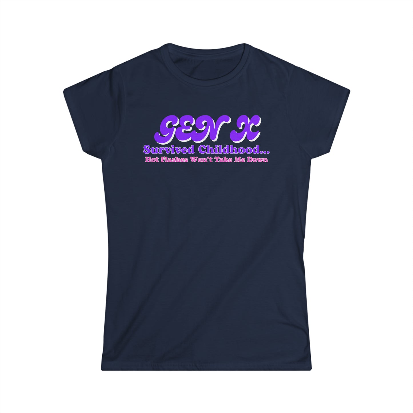 Survived Childhood DarkTee - Fitted Tee