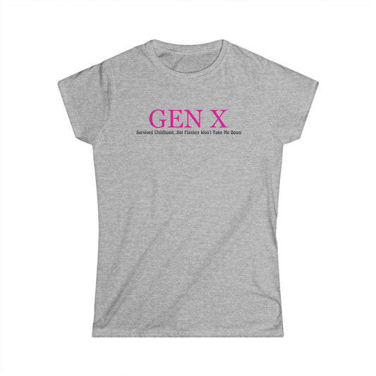 Gen X - Survived Childhood Tee - Fitted Tee