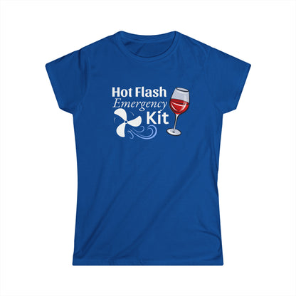 -Hot Flash Emergency Kit- Fitted Tee