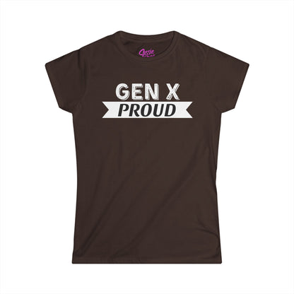 GEN X PROUD (WL) - Fitted Tee