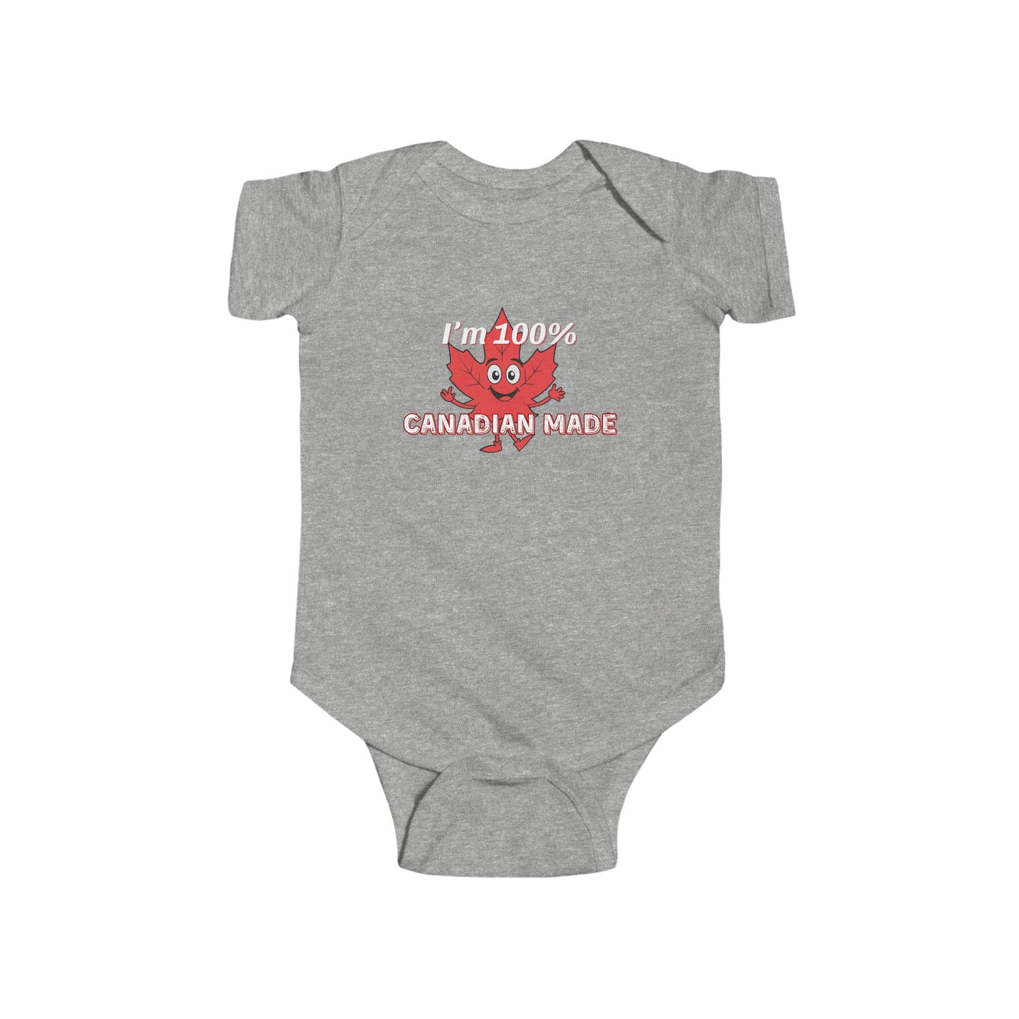 100% Canadian Made Infant Bodysuit