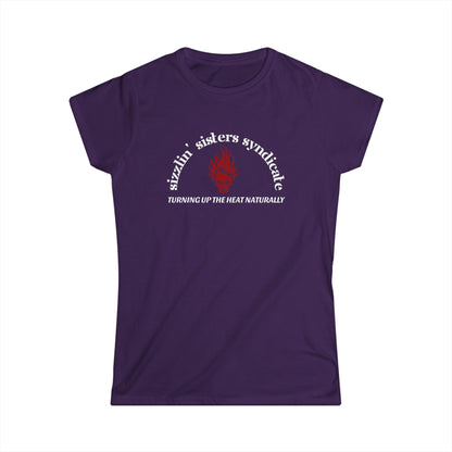 -Sizzlin' Sister Syndicate- Fitted Tee