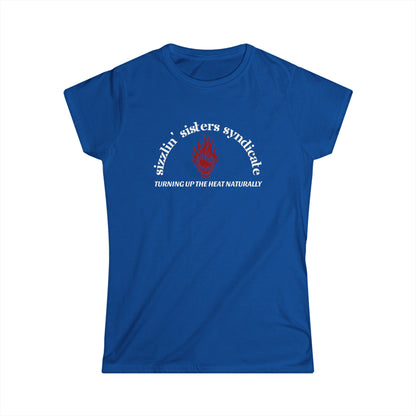 -Sizzlin' Sister Syndicate- Fitted Tee