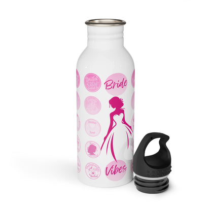Bride Vibes Sip & Stick Water Bottle