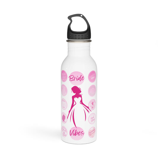Bride Vibes Sip & Stick Water Bottle
