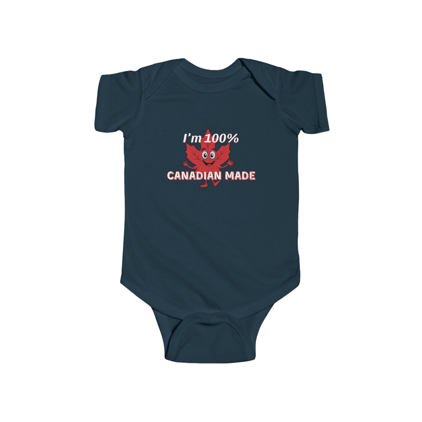 100% Canadian Made Infant Bodysuit