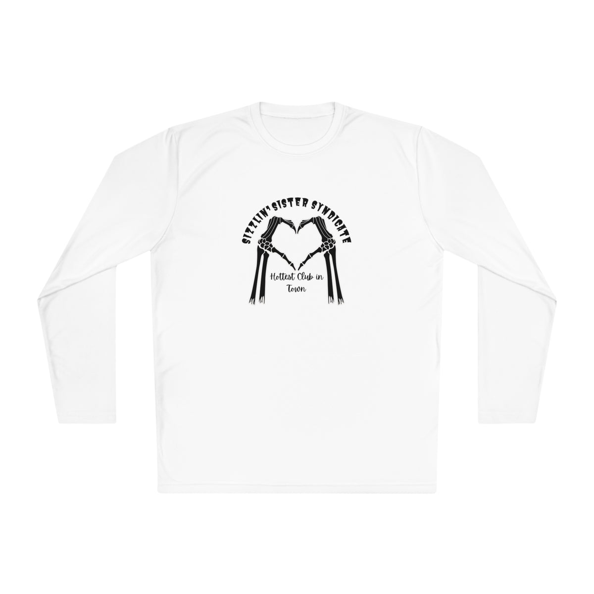 Halloween Hottest Club in Town - Hotflash Hero Long Sleeve