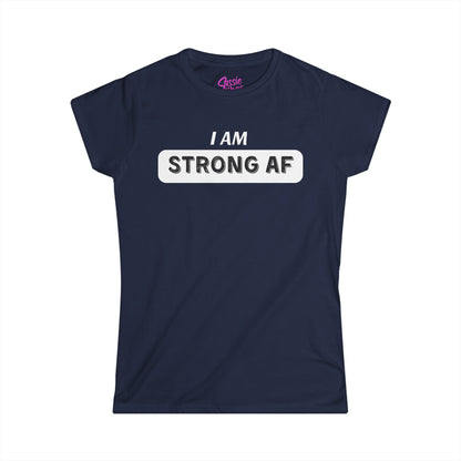 I am Strong AF (WL) - Fitted Tee