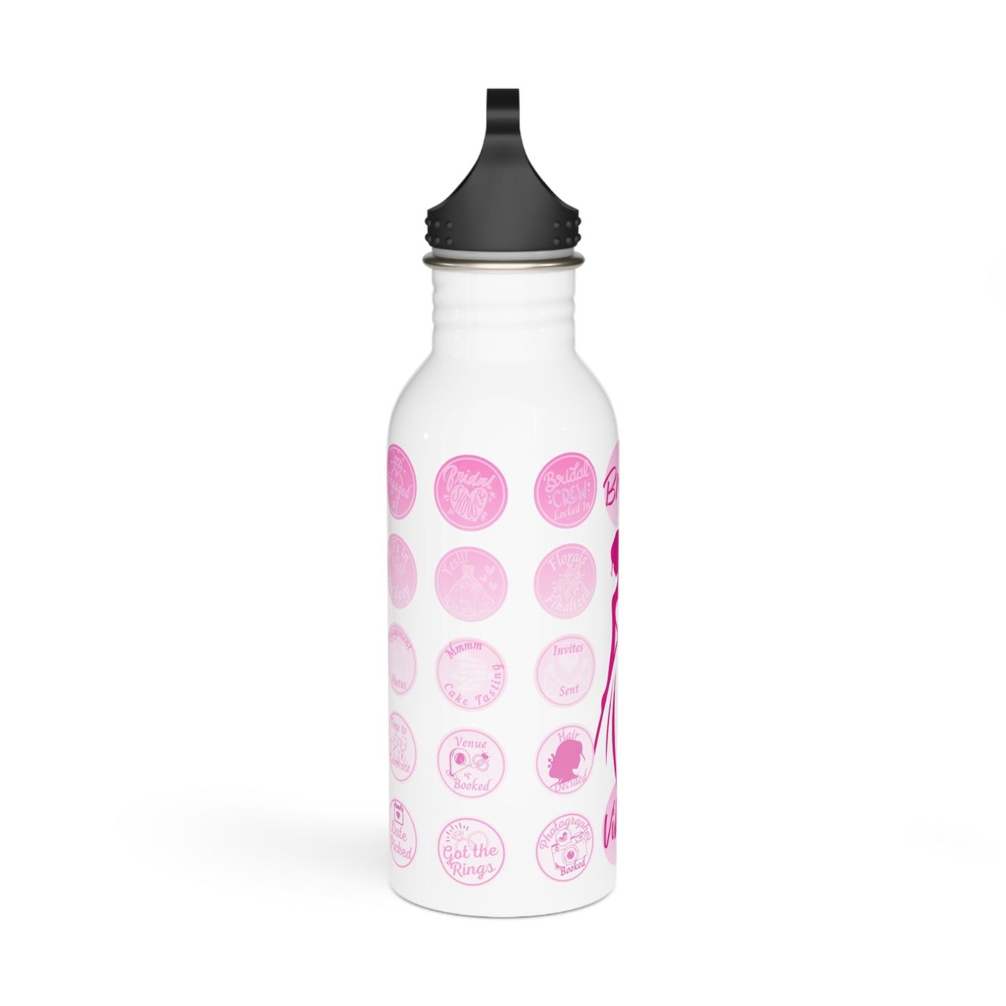 Bride Vibes Sip & Stick Water Bottle