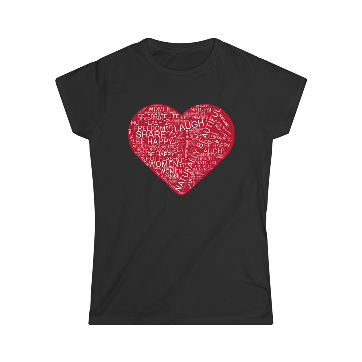 Menopause is.... - Fitted Tee