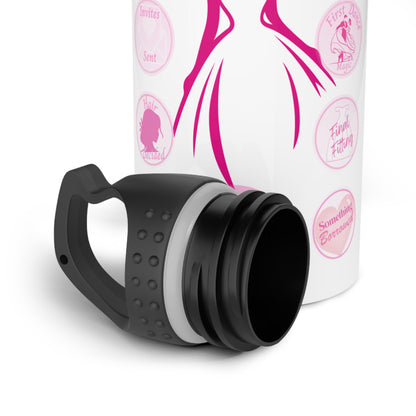 Bride Vibes Sip & Stick Water Bottle