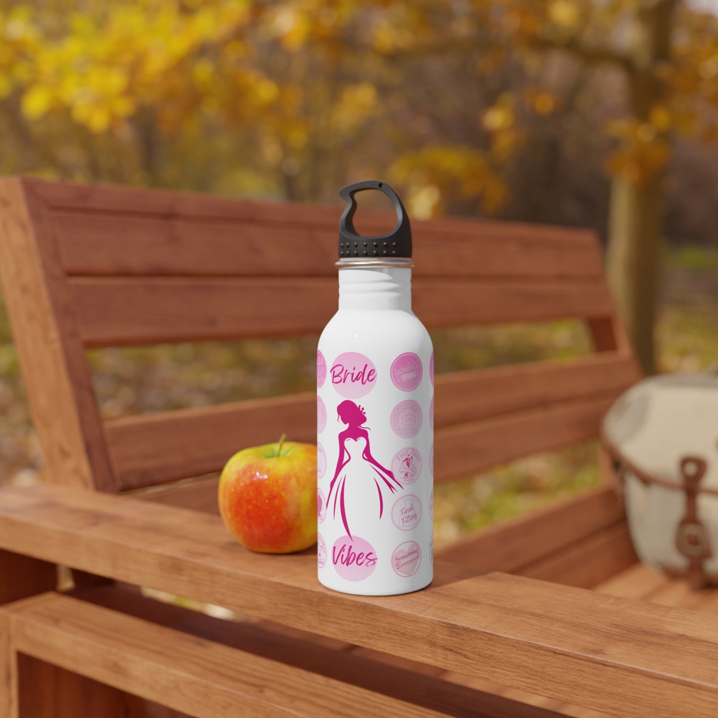 Bride Vibes Sip & Stick Water Bottle