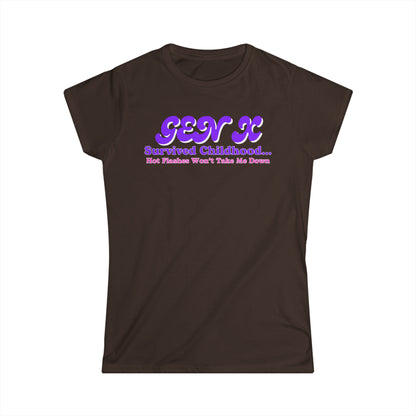 Survived Childhood  DarkTee - Fitted Tee
