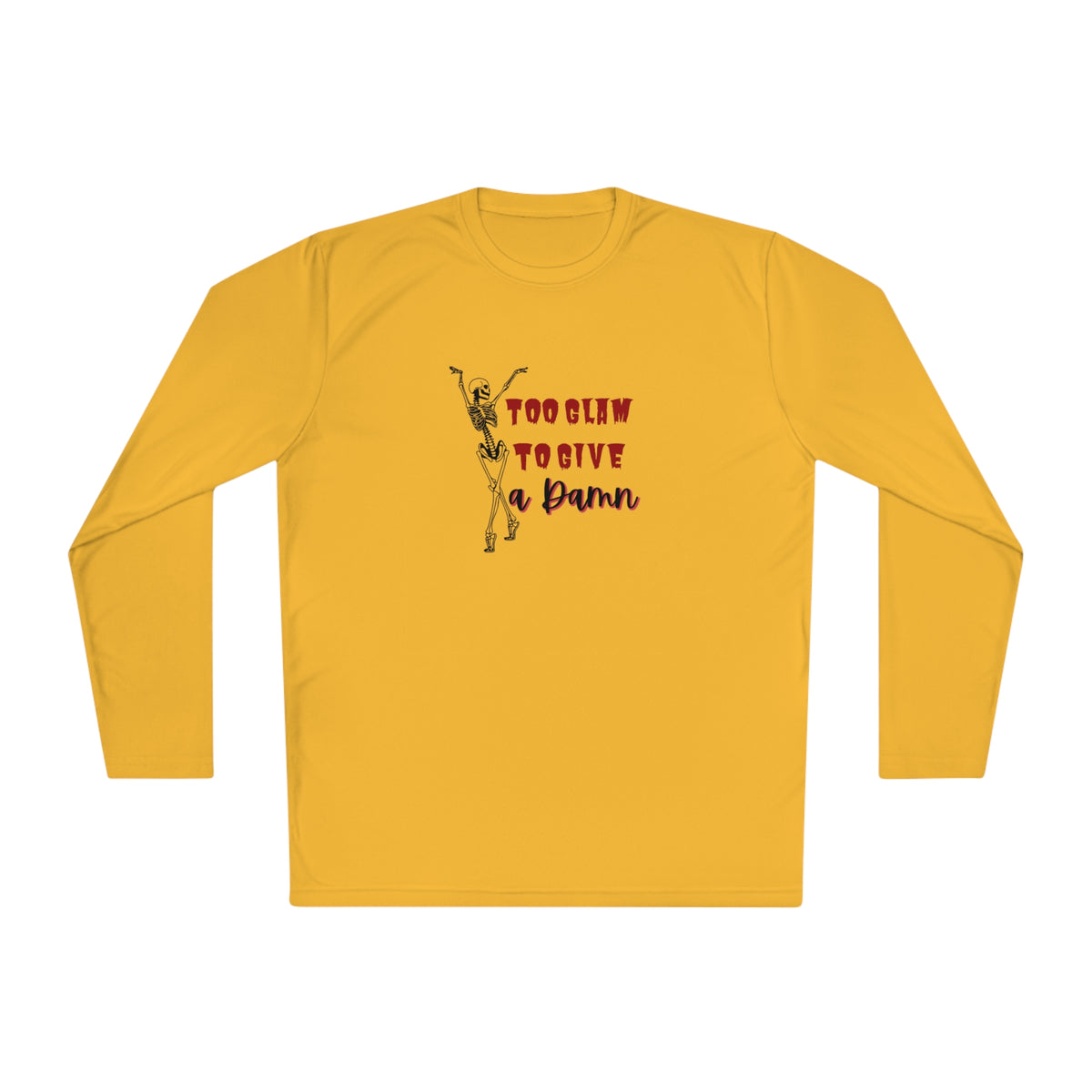 Halloween - Too Glam to Give a Damn - Hotflash Hero Long Sleeve