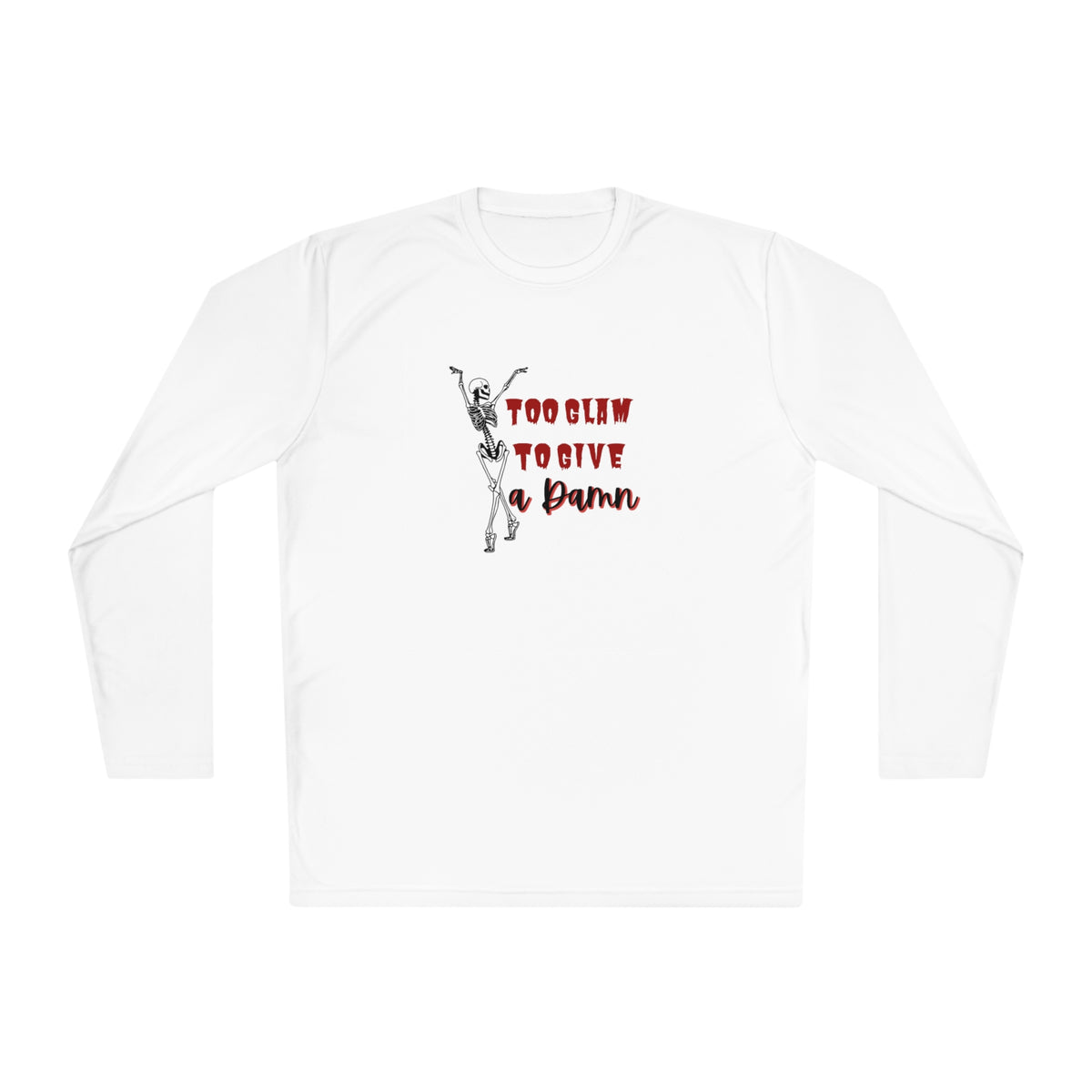 Halloween - Too Glam to Give a Damn - Hotflash Hero Long Sleeve