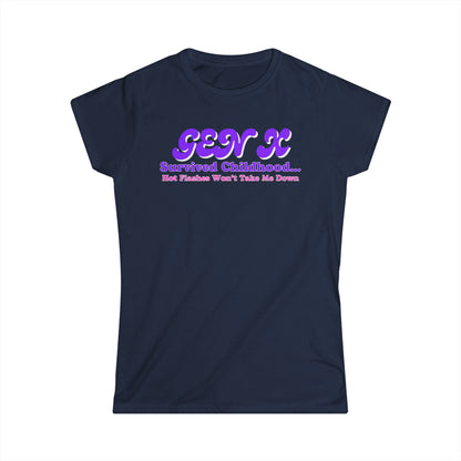 Survived Childhood  DarkTee - Fitted Tee