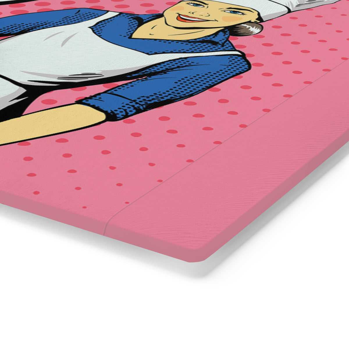 I am Hold a Knife Cutting Board