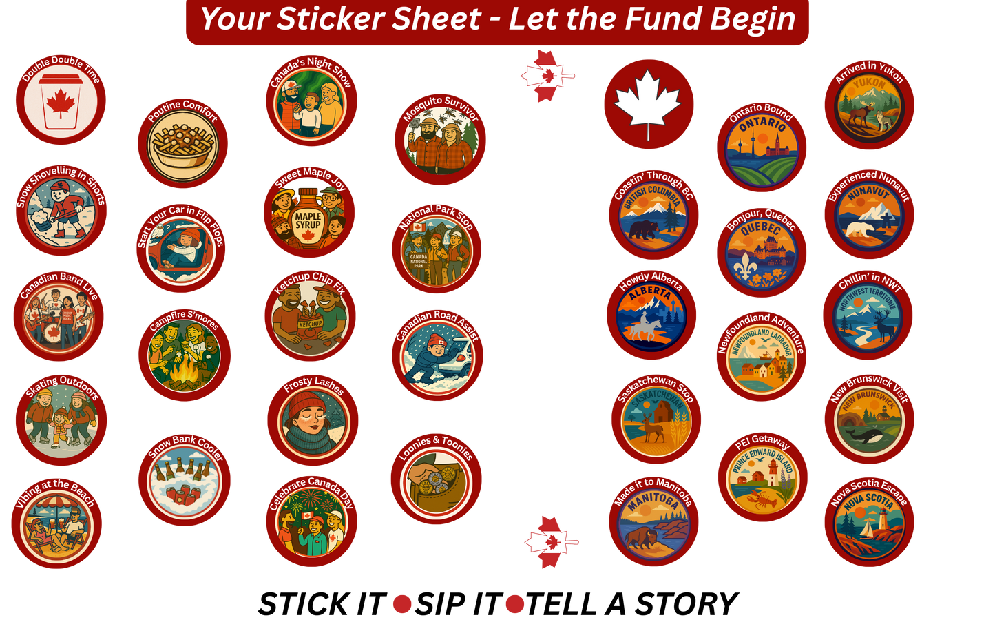 The Sip & Stick Water Bottle