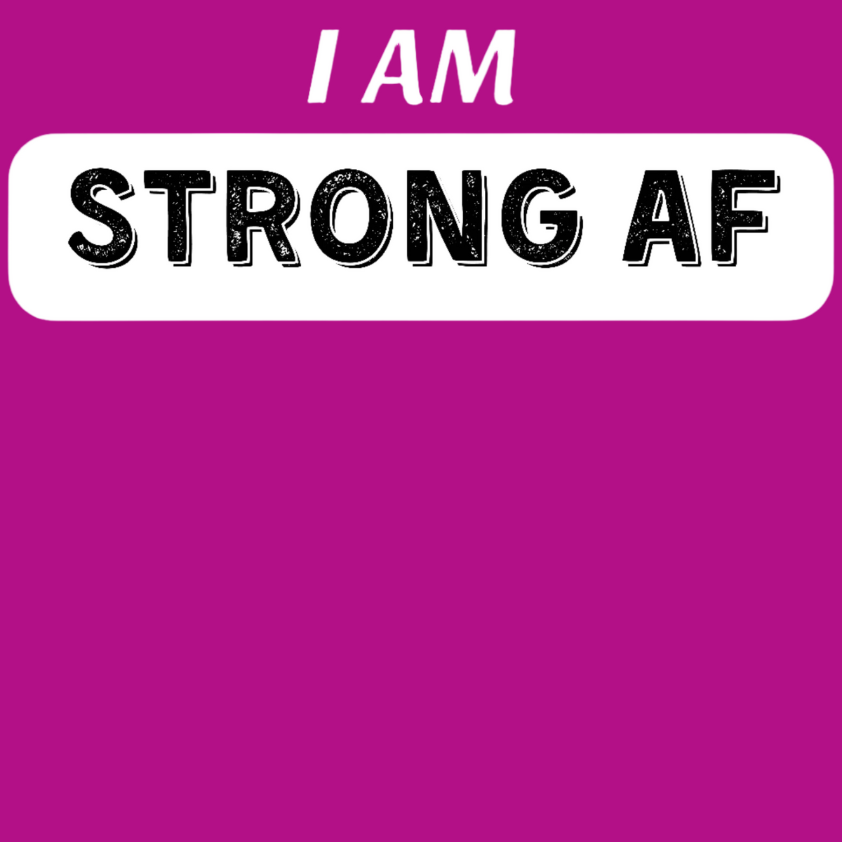 I am Strong AF (WL) - Hotflash Hero Long Sleeved Shirt