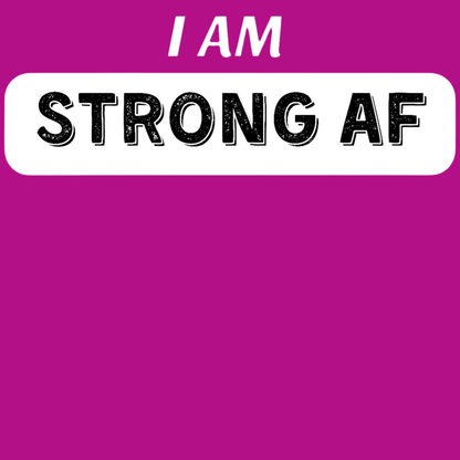 I am Strong AF (WL) - Hotflash Hero Long Sleeved Shirt
