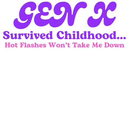Survived Childhood  DarkTee - Fitted Tee