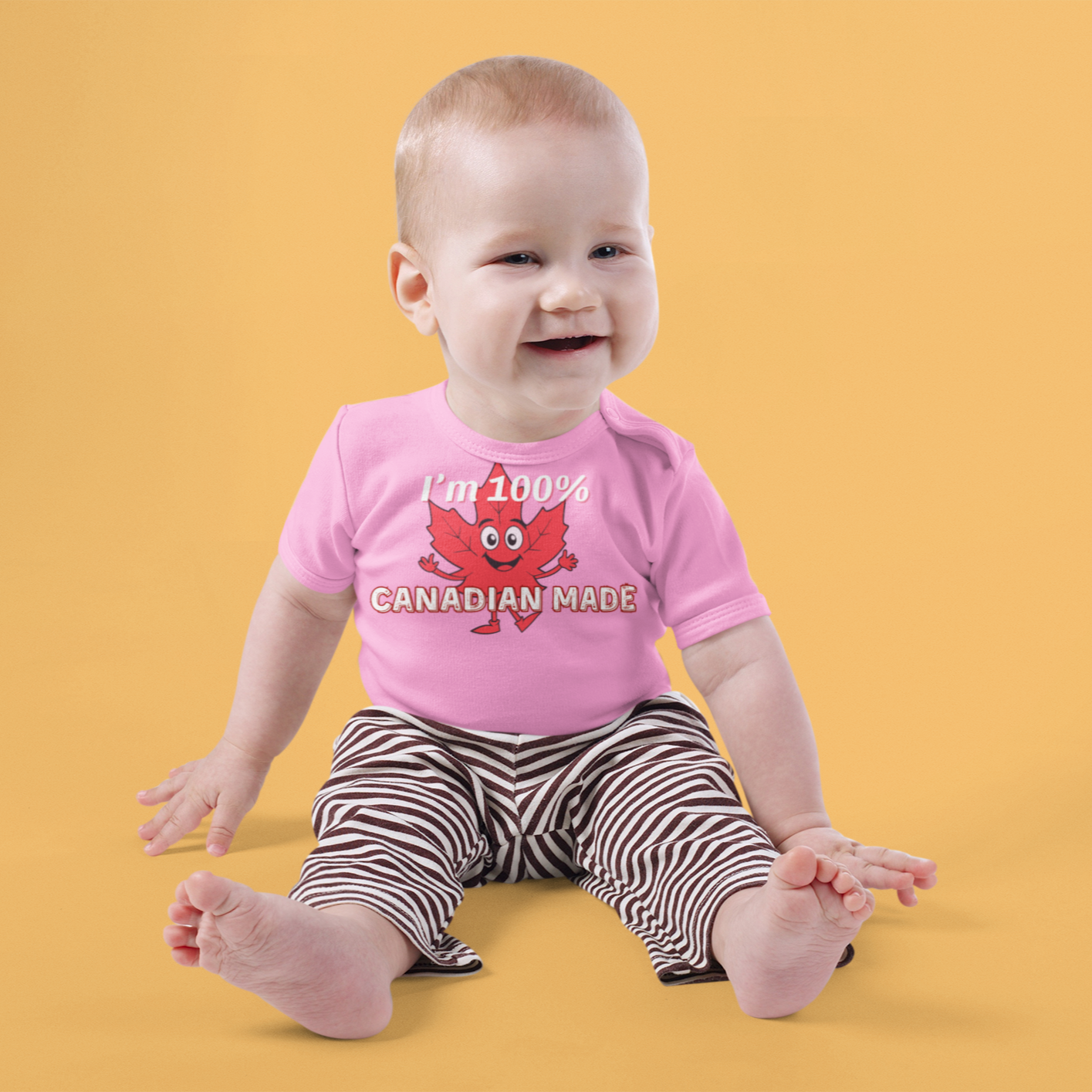 100% Canadian Made Infant Bodysuit