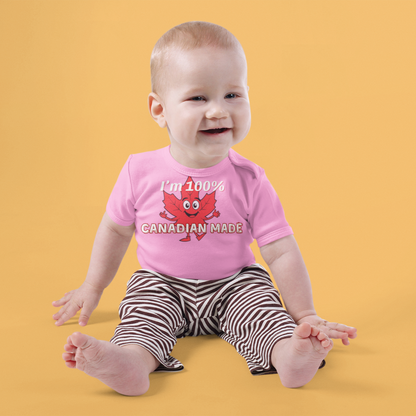 100% Canadian Made Infant Bodysuit