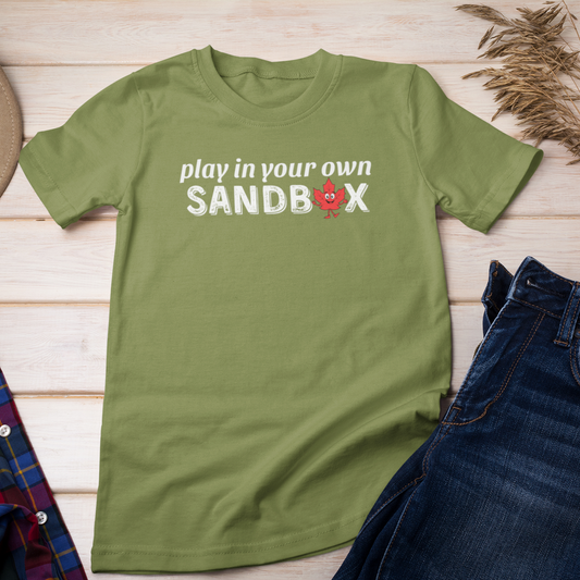 Play in Your Own Sandbox Tee