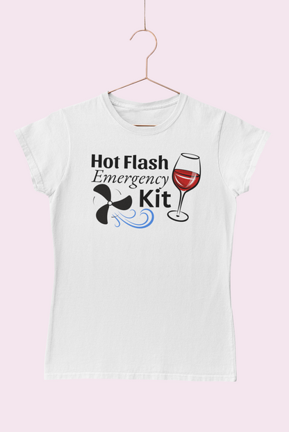 Hot Flash Emergency Kit - Fitted Tee